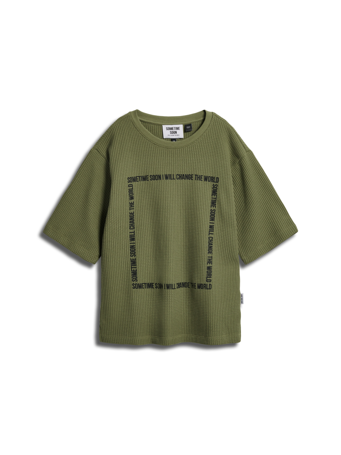 stsJACOB T-SHIRT S/S, OLIVE BRANCH, packshot