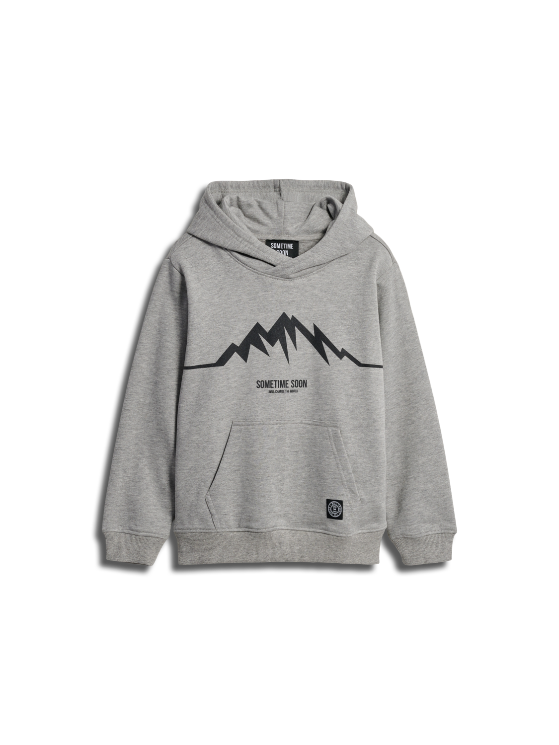 stsSUMMIT HOODIE, LIGHT GREY MELANGE, packshot