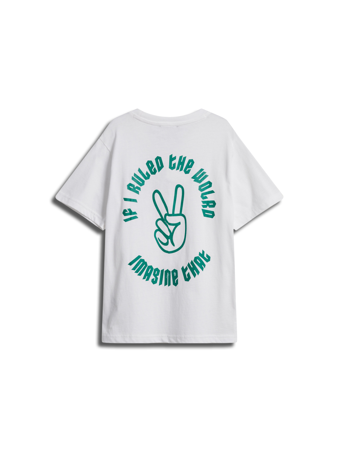 stsCROWN T-SHIRT S/S, BRIGHT WHITE, packshot